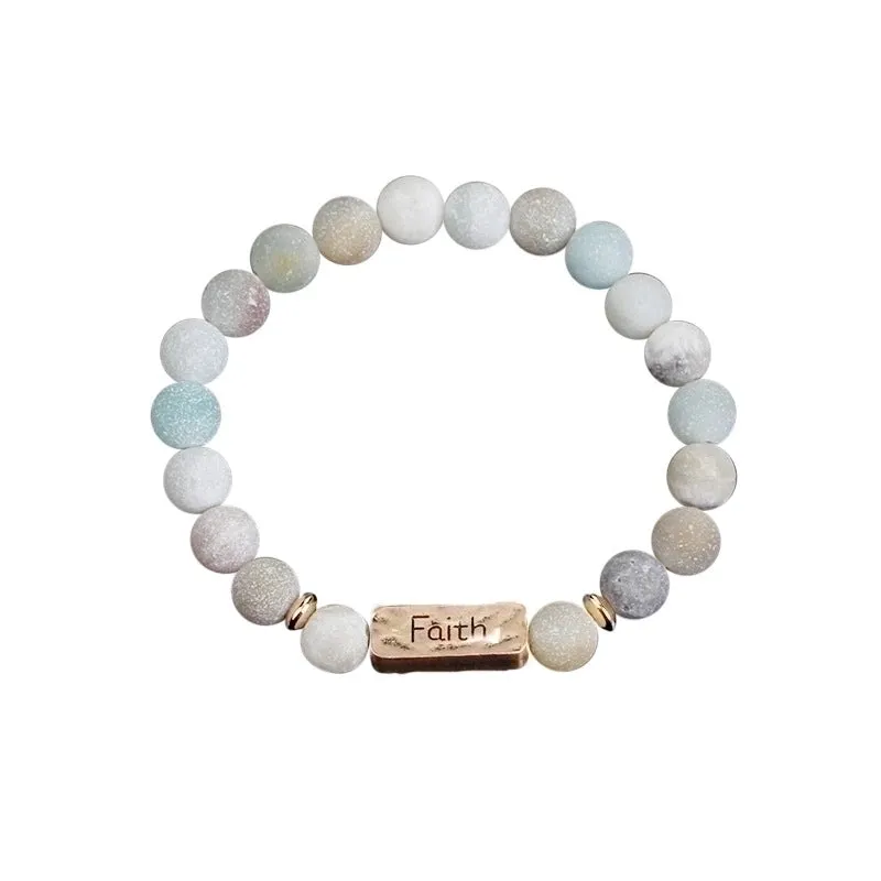 Explosion Bracelet Bracelet Natural Energy Volcano Active Faith Seven-pulse Yoga Colorful Bracelet Wholesale