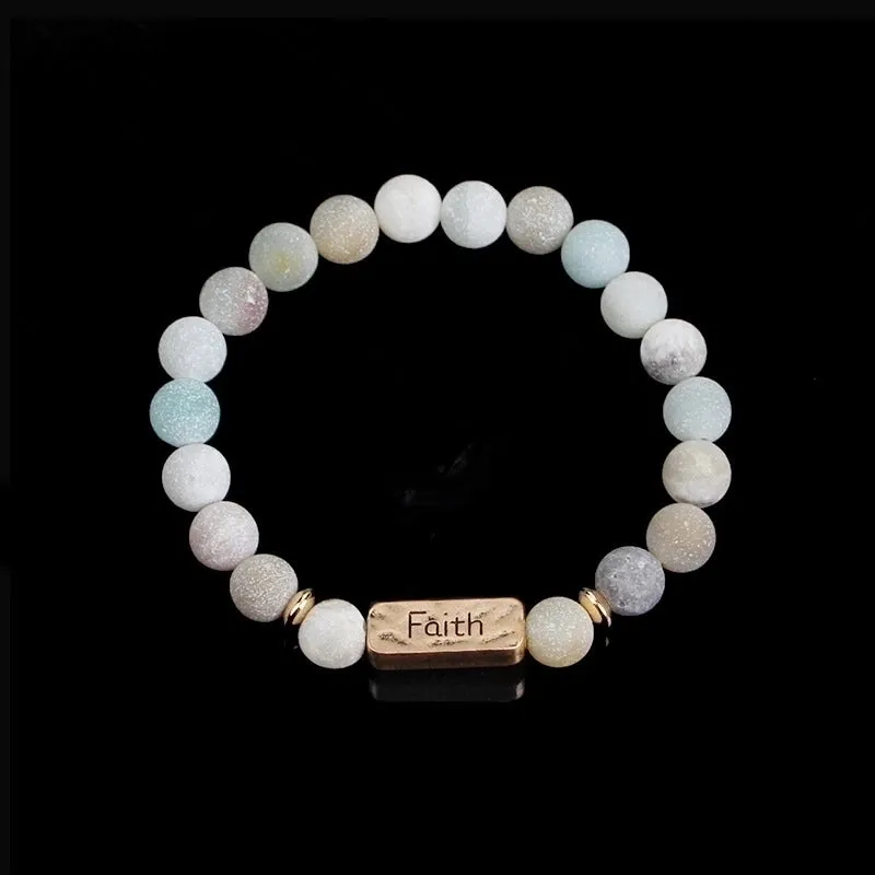 Explosion Bracelet Bracelet Natural Energy Volcano Active Faith Seven-pulse Yoga Colorful Bracelet Wholesale