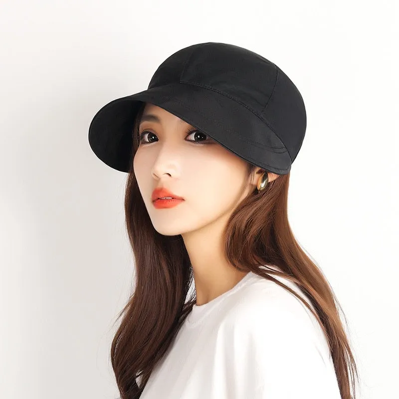 Fashion Cool Summer Women Caps Sunscreen Female Outdoor Sport Visors Snapback Cap Lady Sun Hat For Women