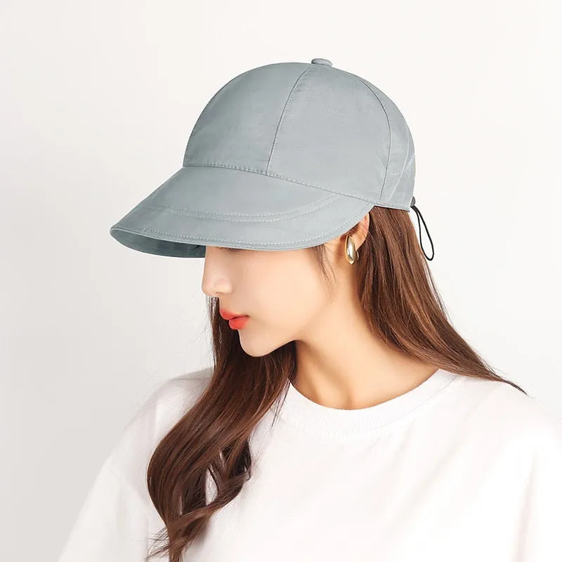 Fashion Cool Summer Women Caps Sunscreen Female Outdoor Sport Visors Snapback Cap Lady Sun Hat For Women