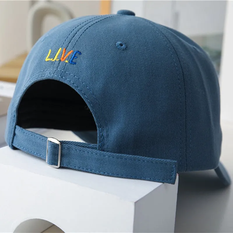 Fashion Women Cap Kpop Style Cartoon Embroidery Bright Baseball Cap For Women High Quality Female Streetwear Sports Hat