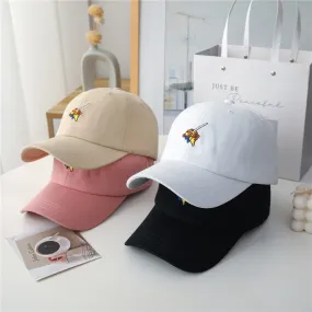 Fashion Women Cap Kpop Style Cartoon Embroidery Bright Baseball Cap For Women High Quality Female Streetwear Sports Hat