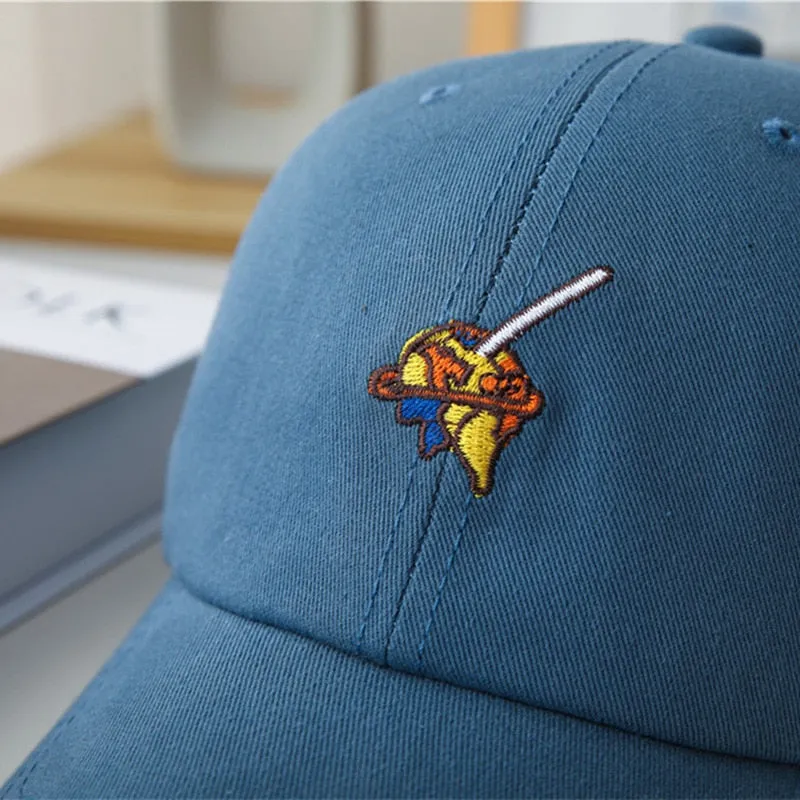 Fashion Women Cap Kpop Style Cartoon Embroidery Bright Baseball Cap For Women High Quality Female Streetwear Sports Hat