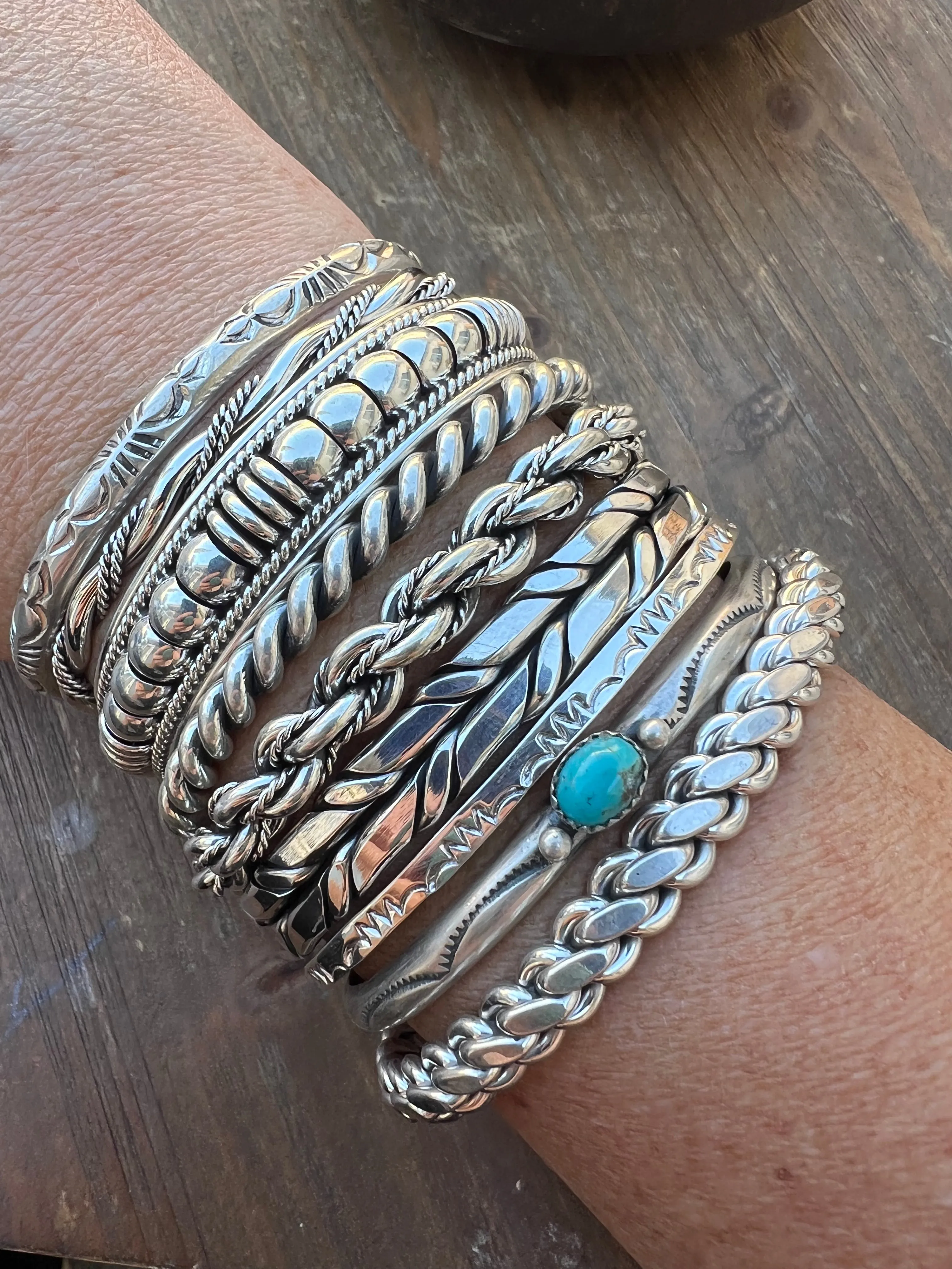 Feather Braided Cuff