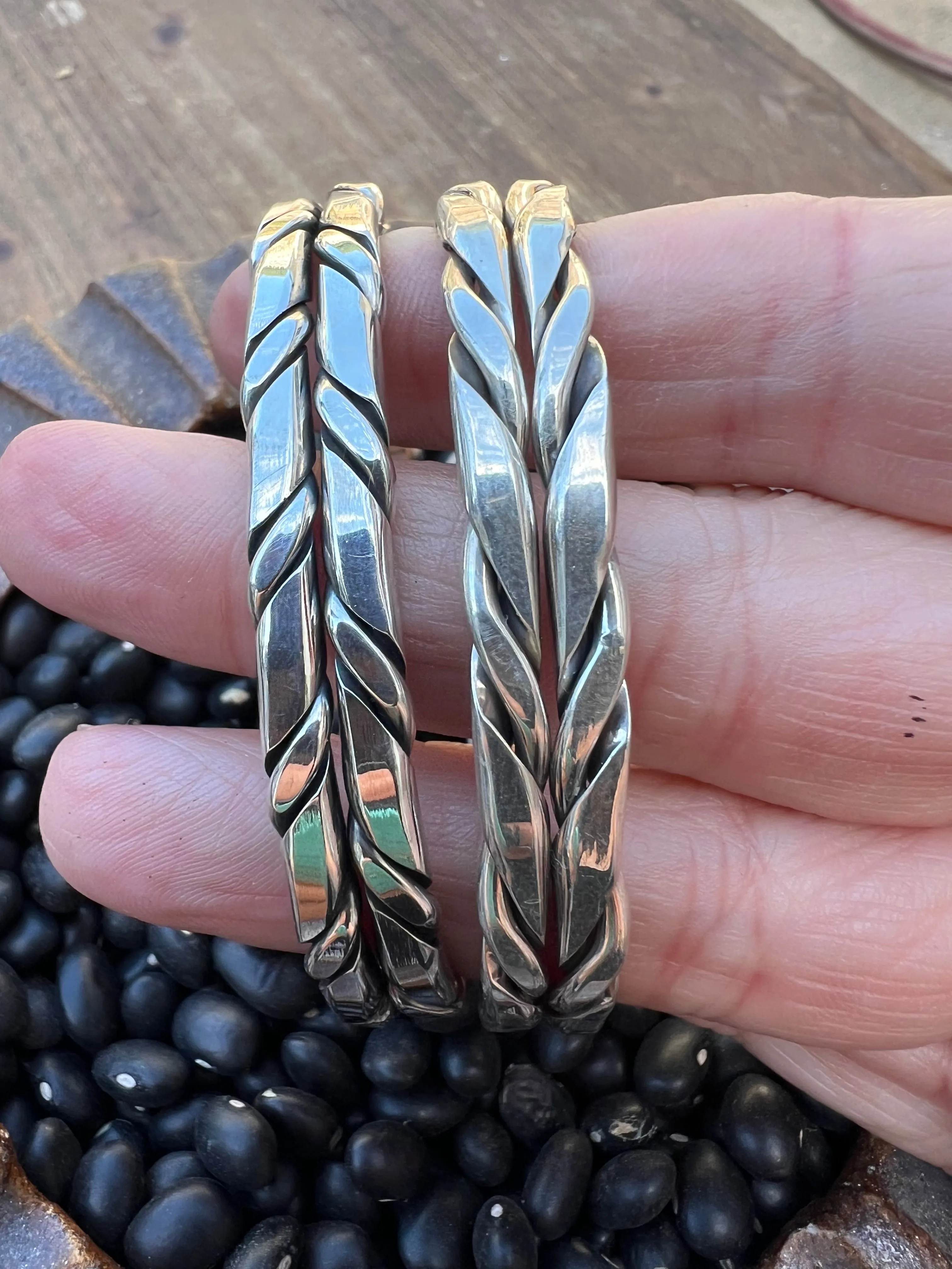 Feather Braided Cuff
