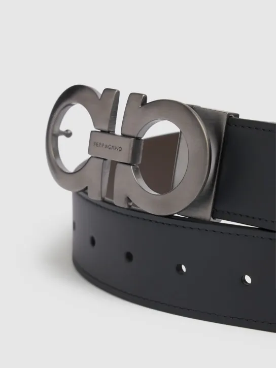 Ferragamo   3.5cm Logo leather belt 
