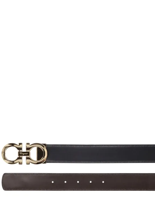 Ferragamo   3.5cm Logo leather belt 