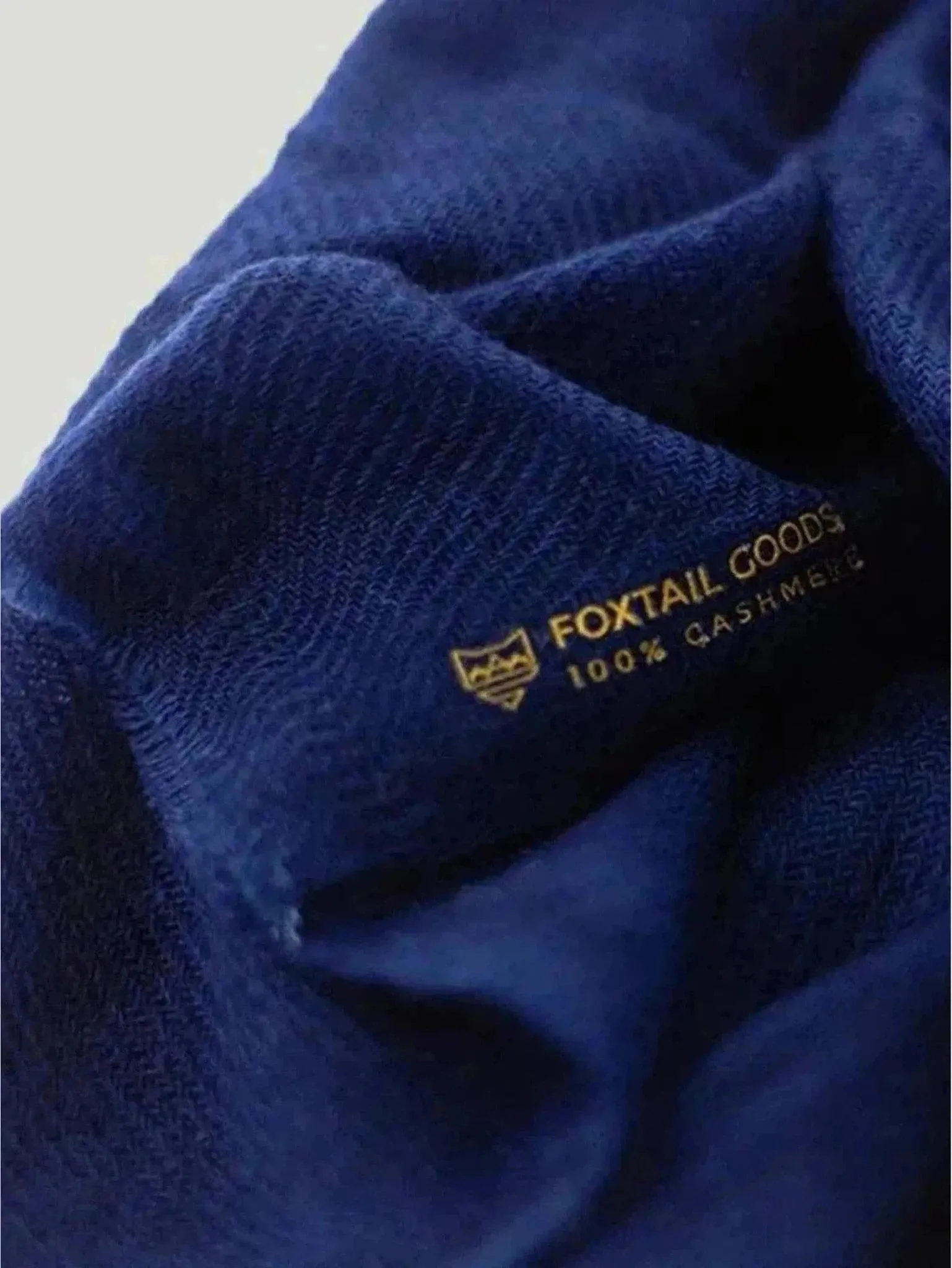 Foxtail Goods Cashmere Scarf