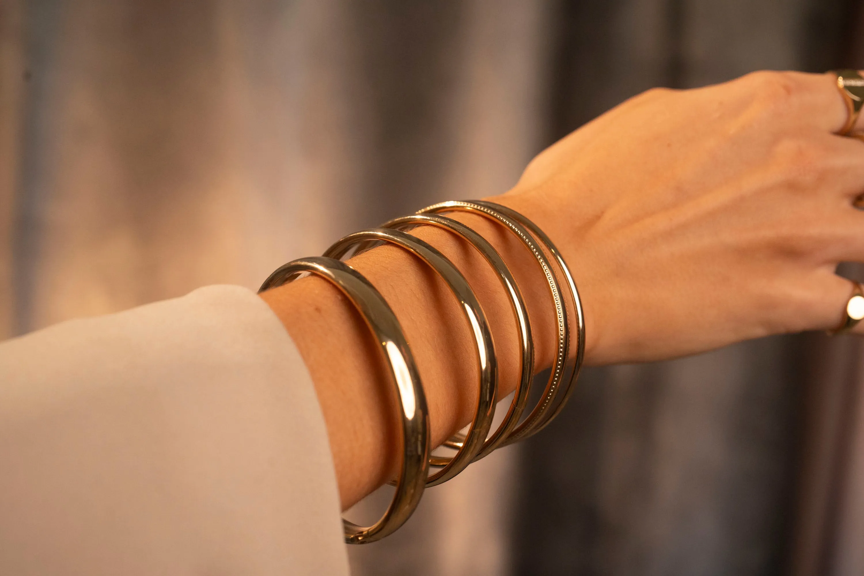 Gold Filled London Bangle | 5mm