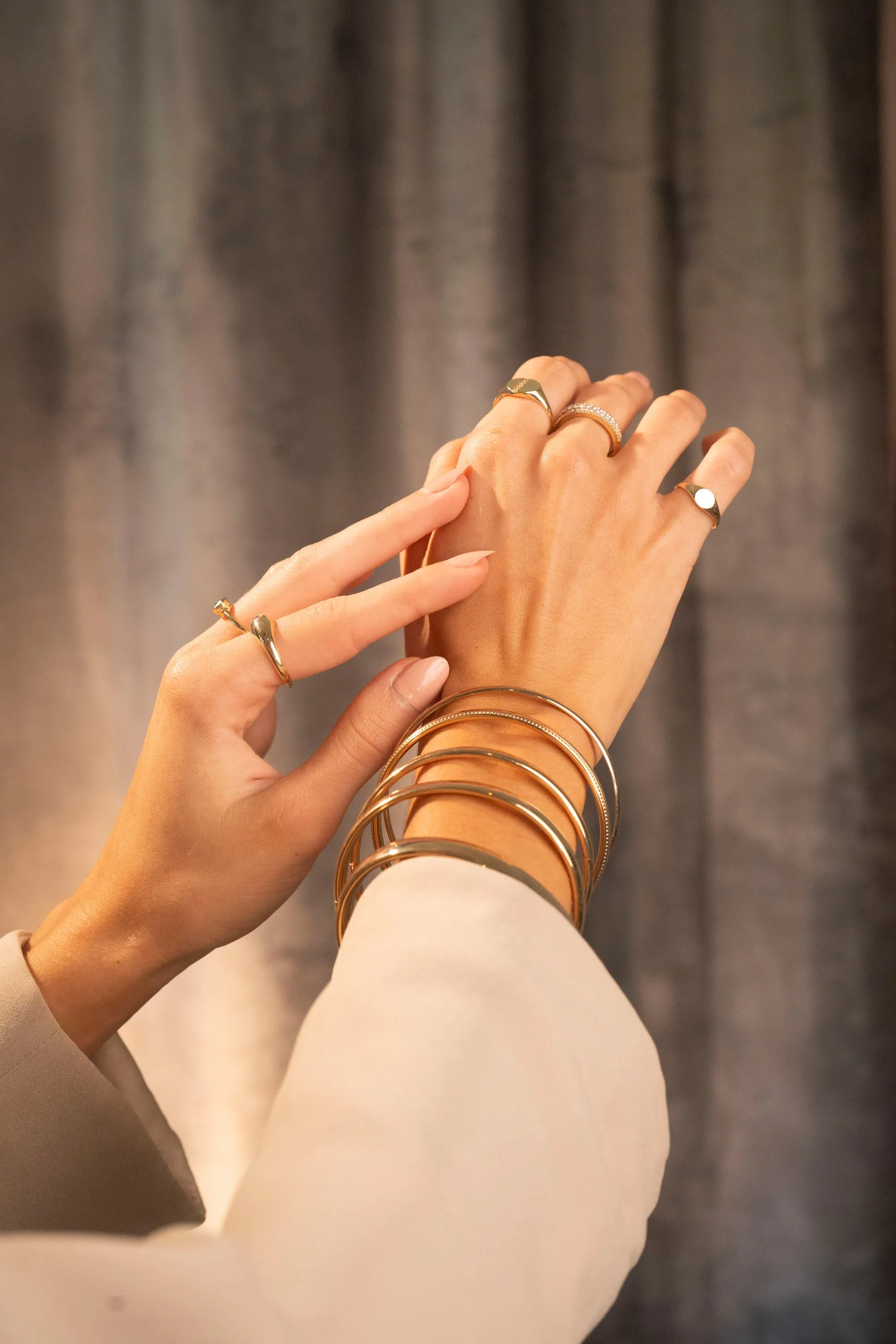 Gold Filled London Bangle | 5mm