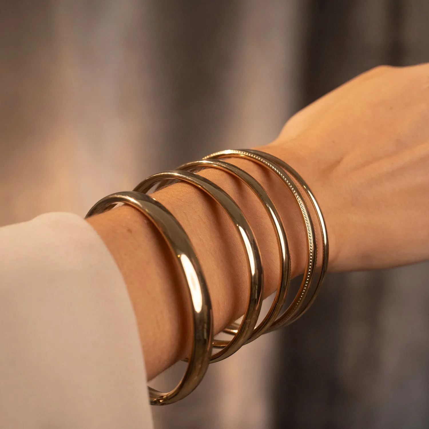 Gold Filled London Bangle | 5mm