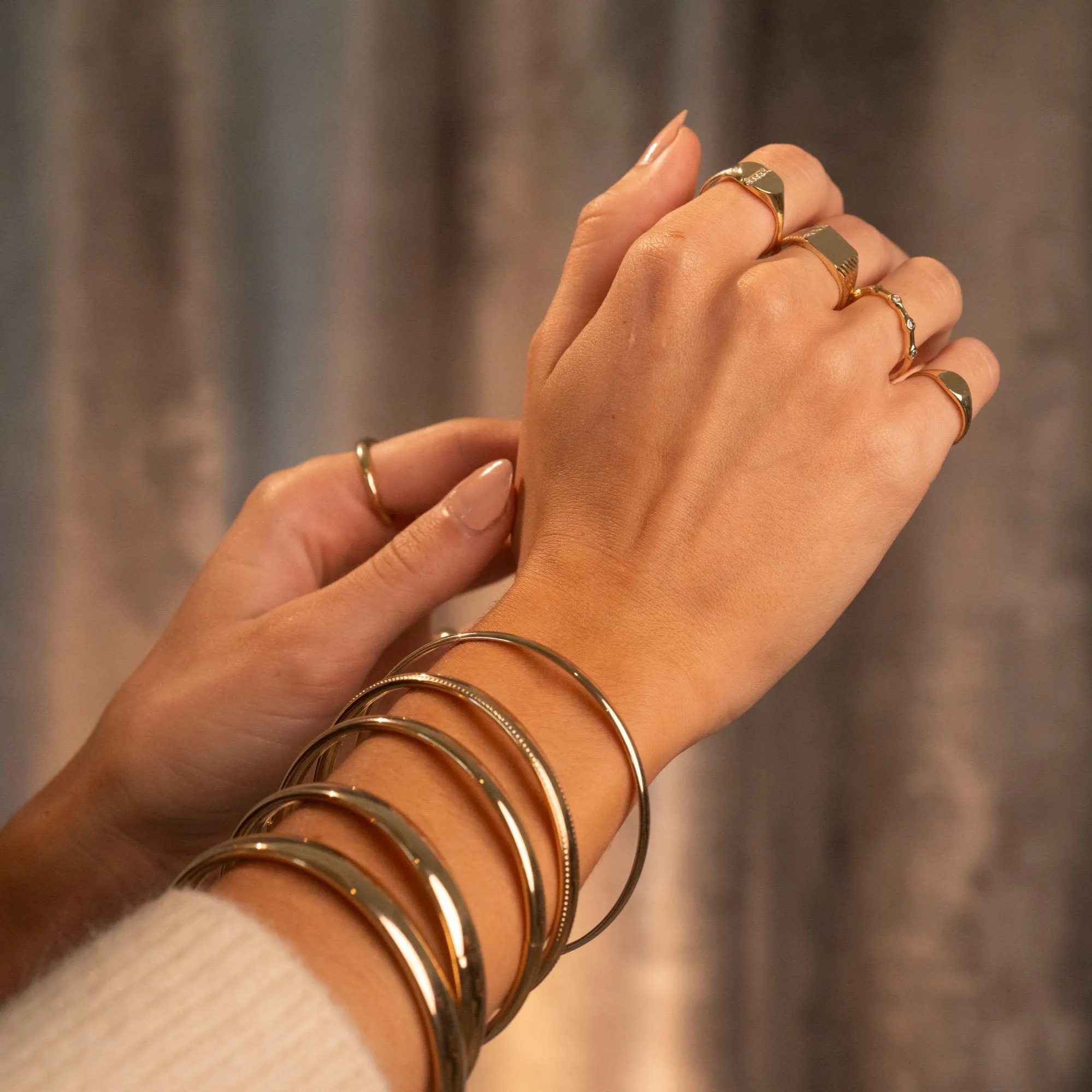 Gold Filled London Bangle | 5mm