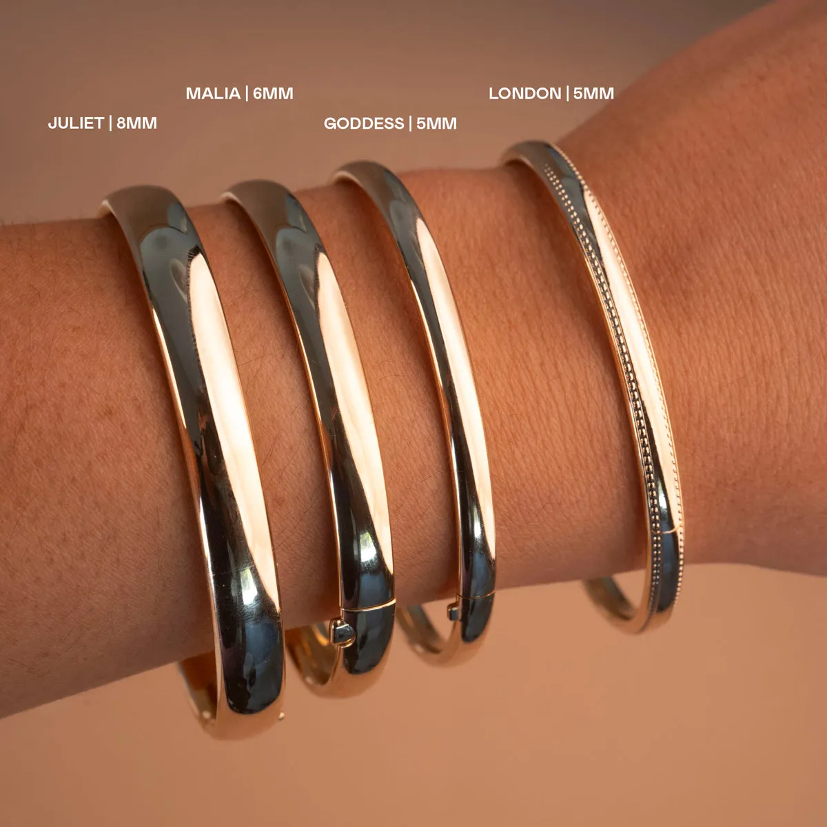 Gold Filled London Bangle | 5mm