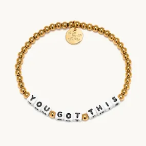 Gold Plated 'You Got This' Bracelet - S/M