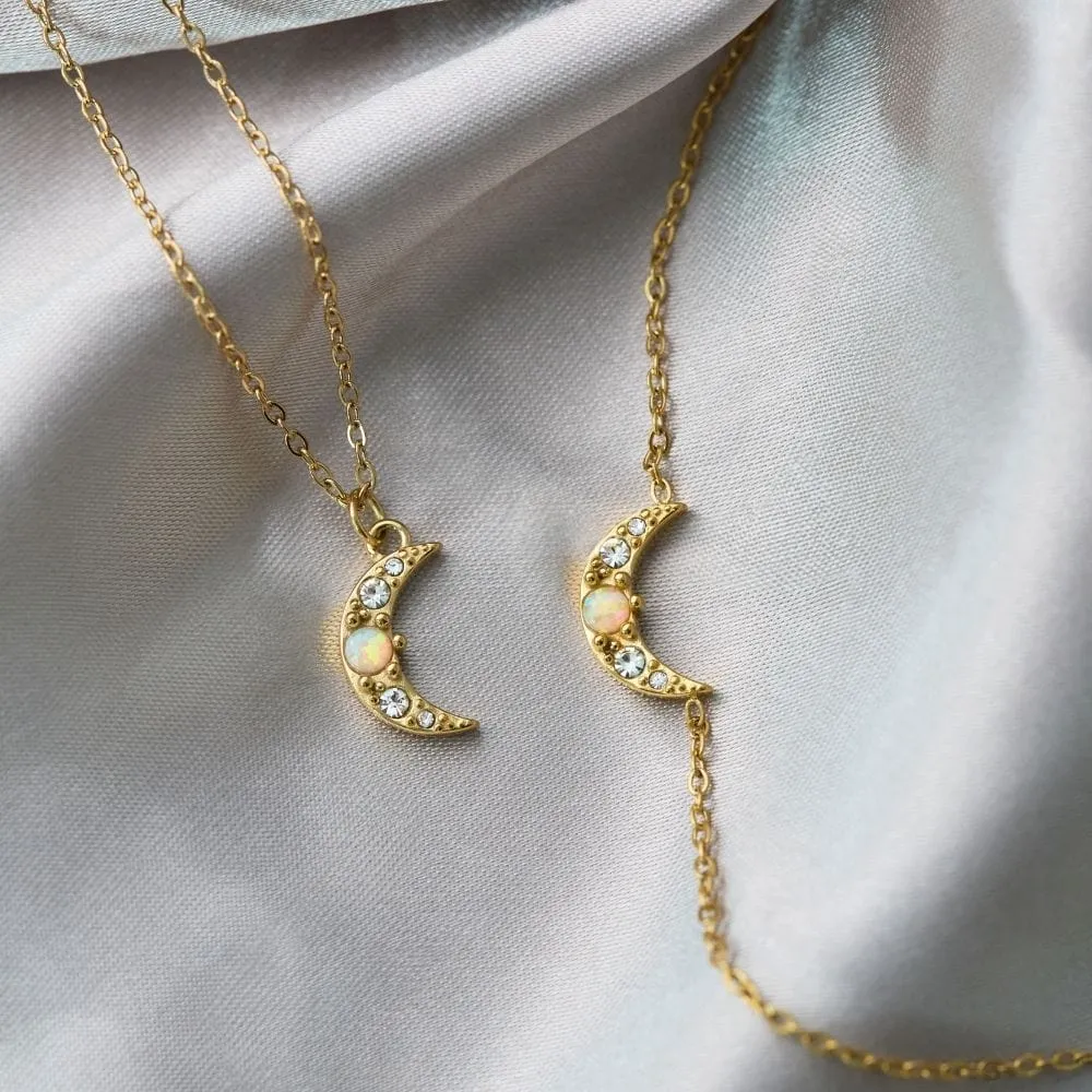 Golddust Opal Necklace