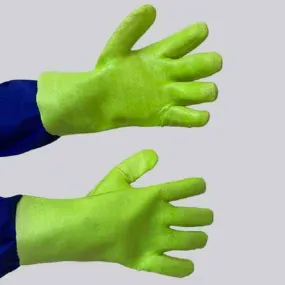 GRANGE PVC MEDIUM WEIGHT GLOVE - GREEN 27CM