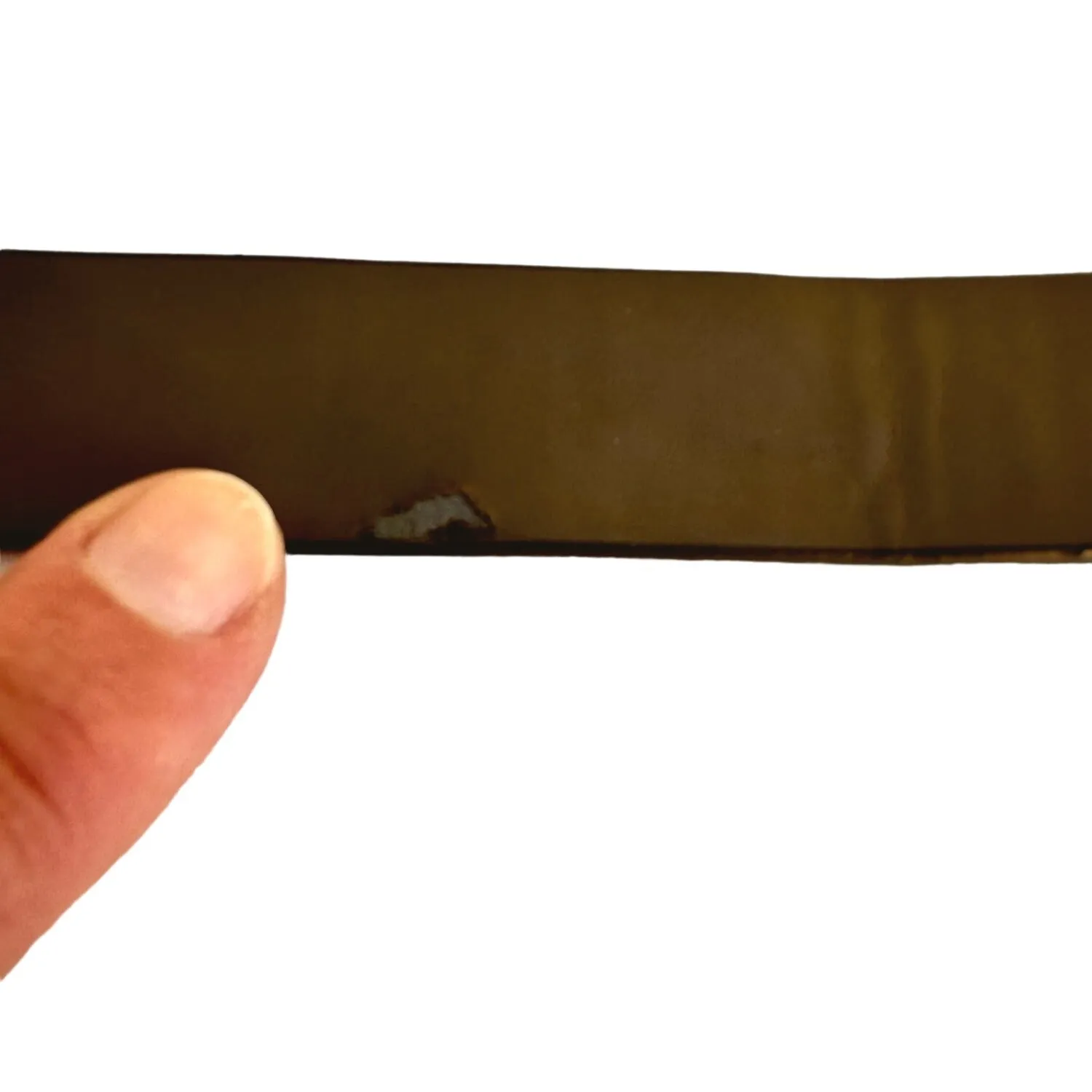 H&M Men's Adjustable Leather Belt Brown Tan Acorn Color US Euro Medium 796220