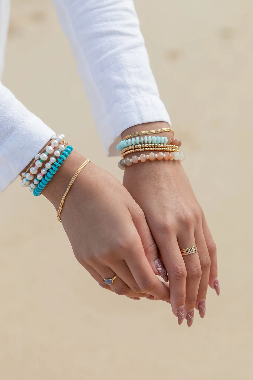 Heishi Turquoise Bracelet - Alepo'i