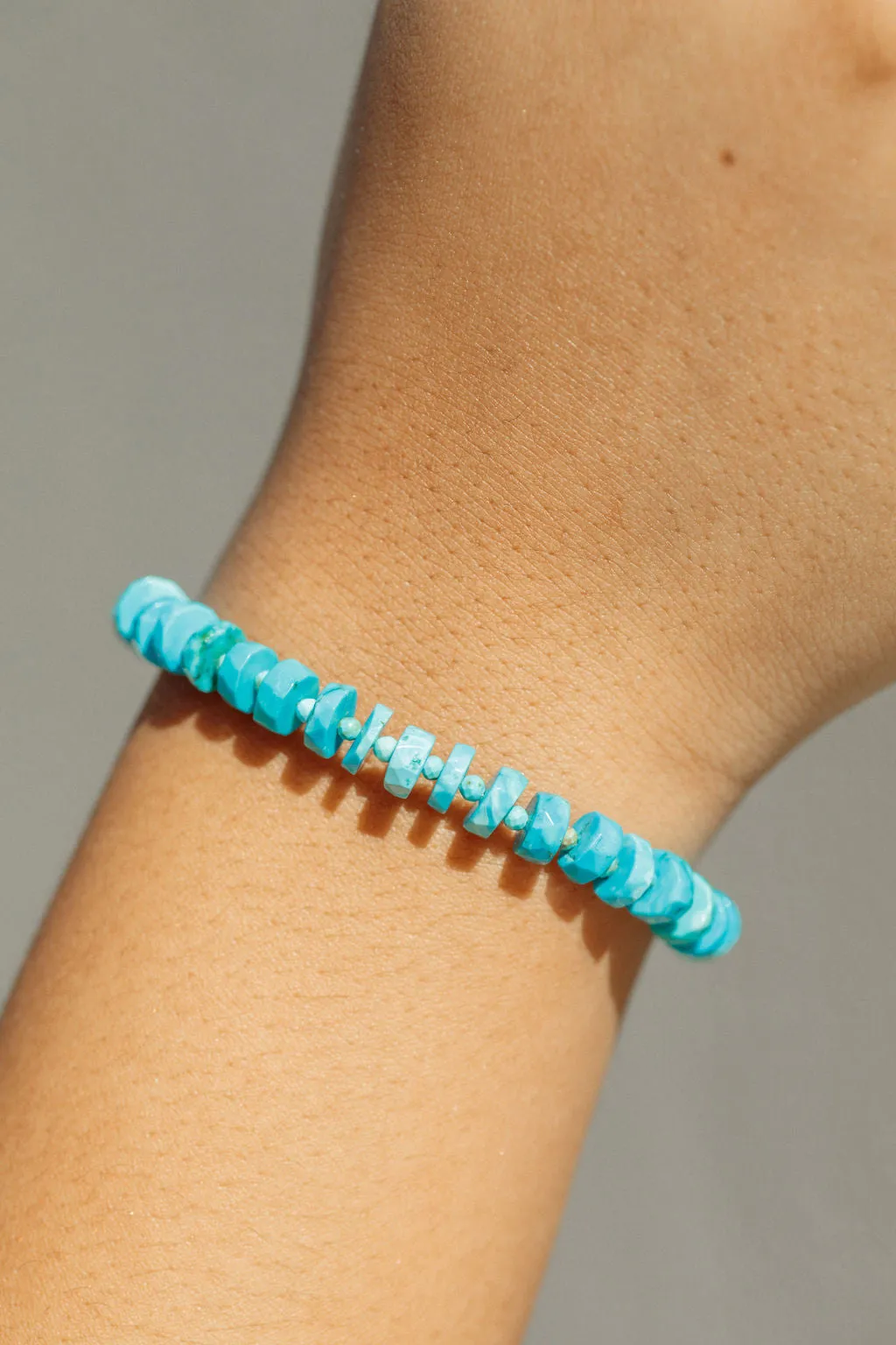 Heishi Turquoise Bracelet - Alepo'i