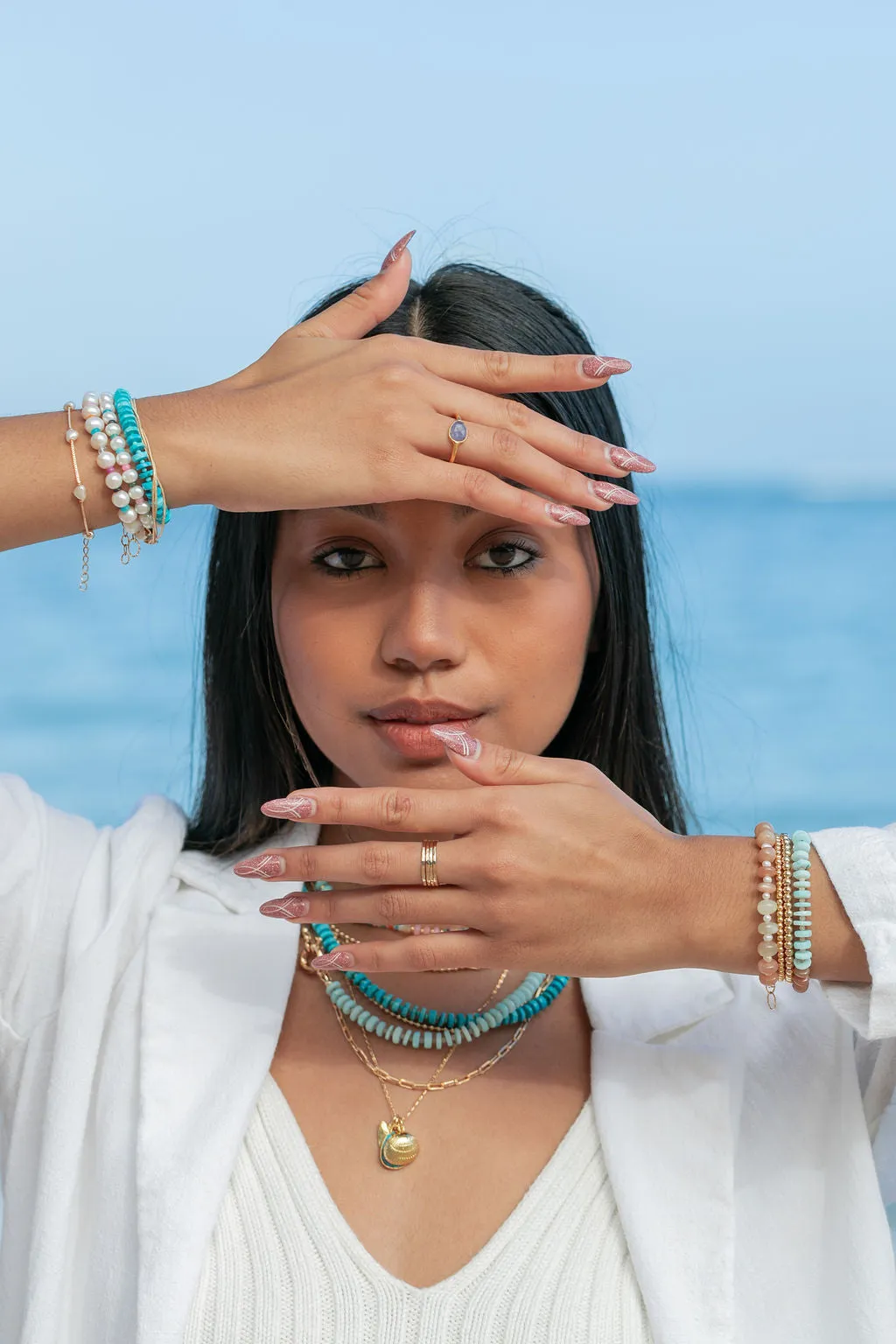 Heishi Turquoise Bracelet - Alepo'i
