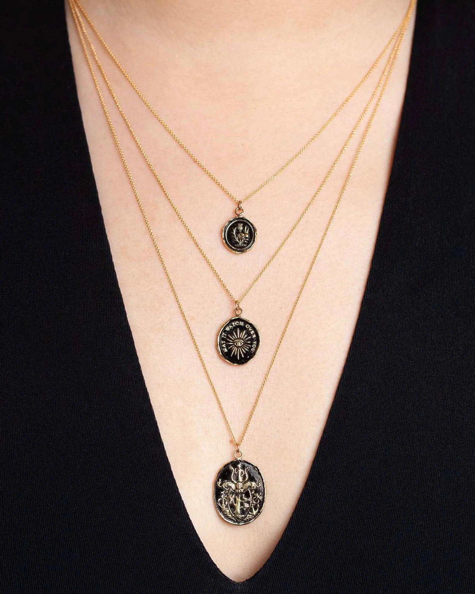 Higher Power 14k Gold Talisman