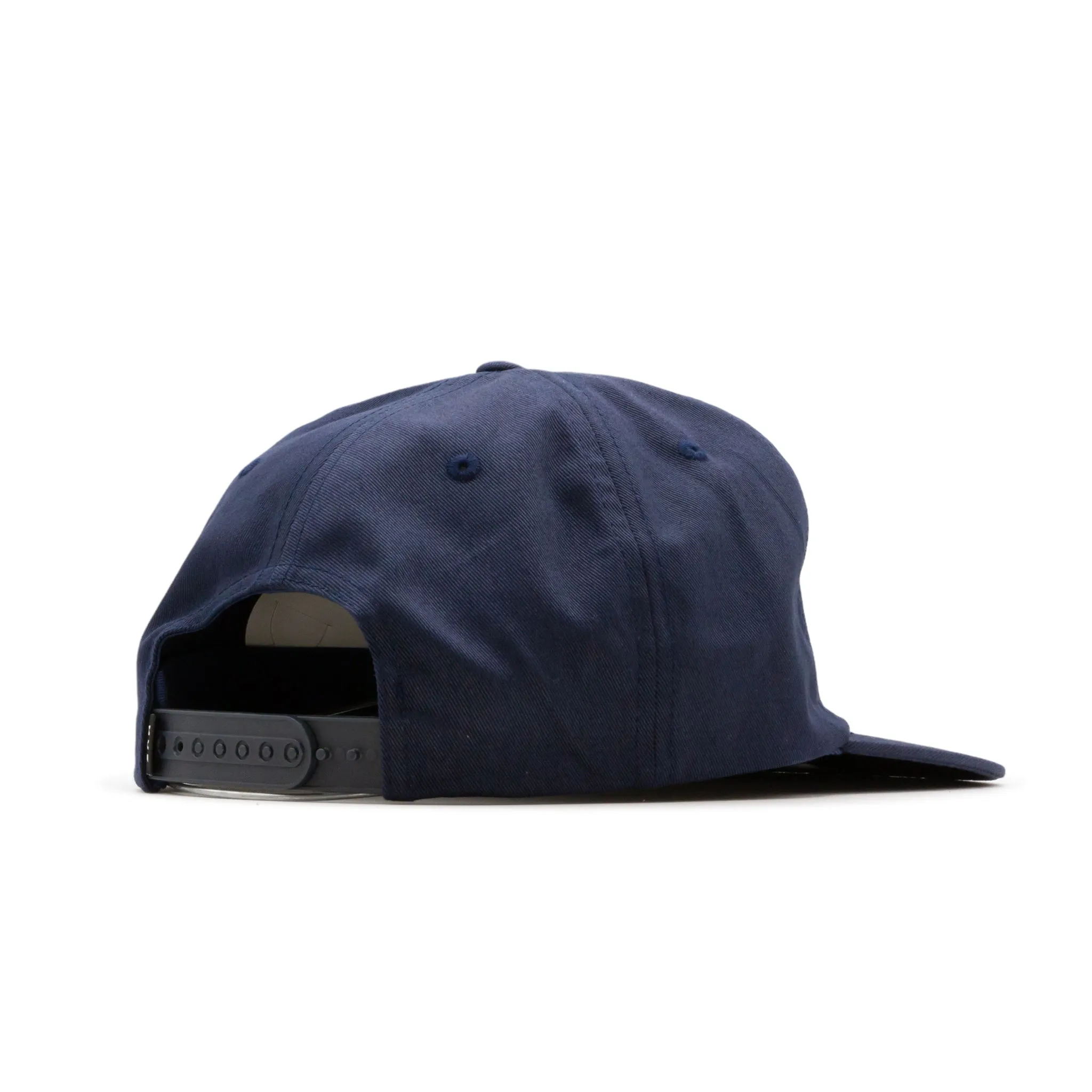 Huf Box Logo Snapback Cap - Navy