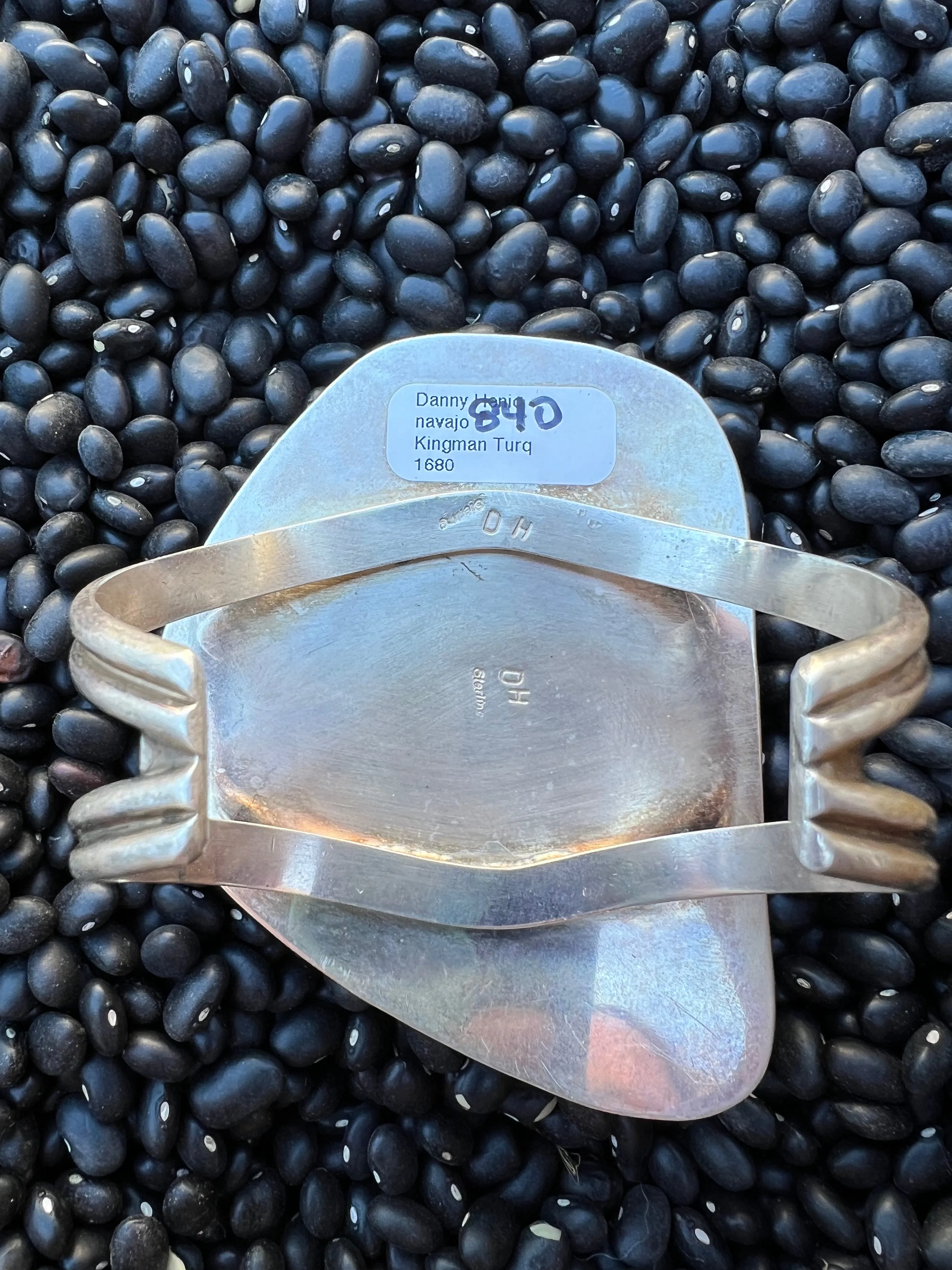 Huge blue Turquoise Slab Cuff