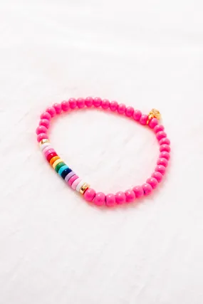 In Living Color Bracelet - Pink