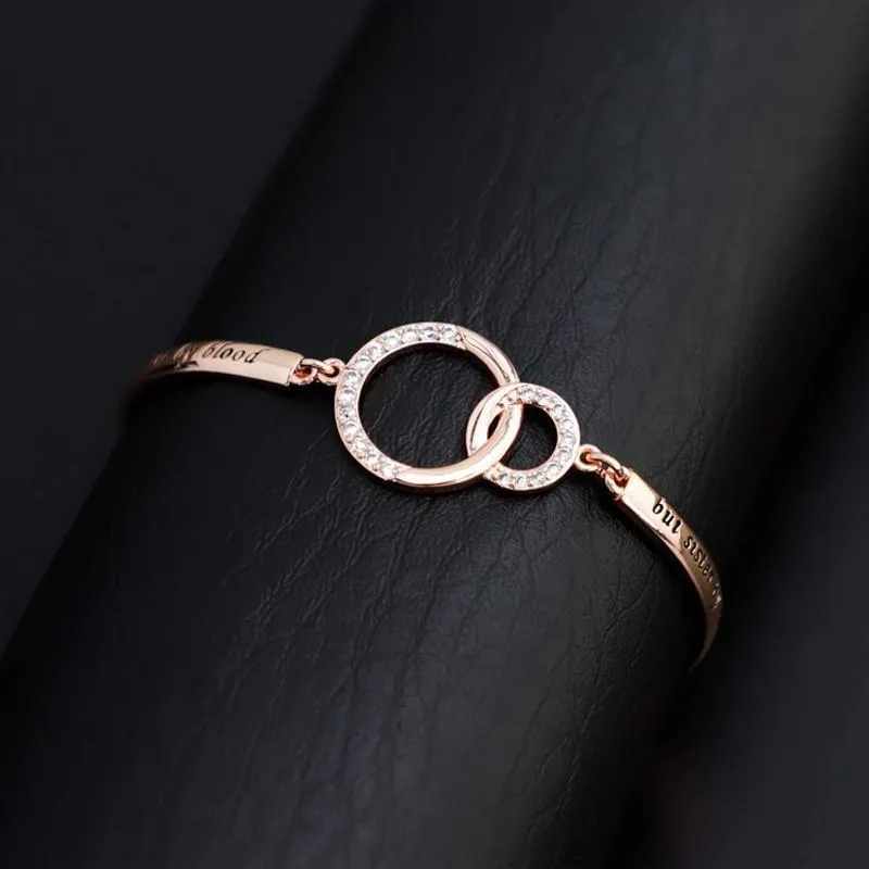Inspirational friendship bracelets - sisters at heart