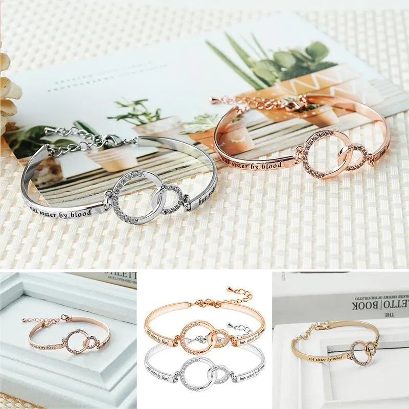 Inspirational friendship bracelets - sisters at heart