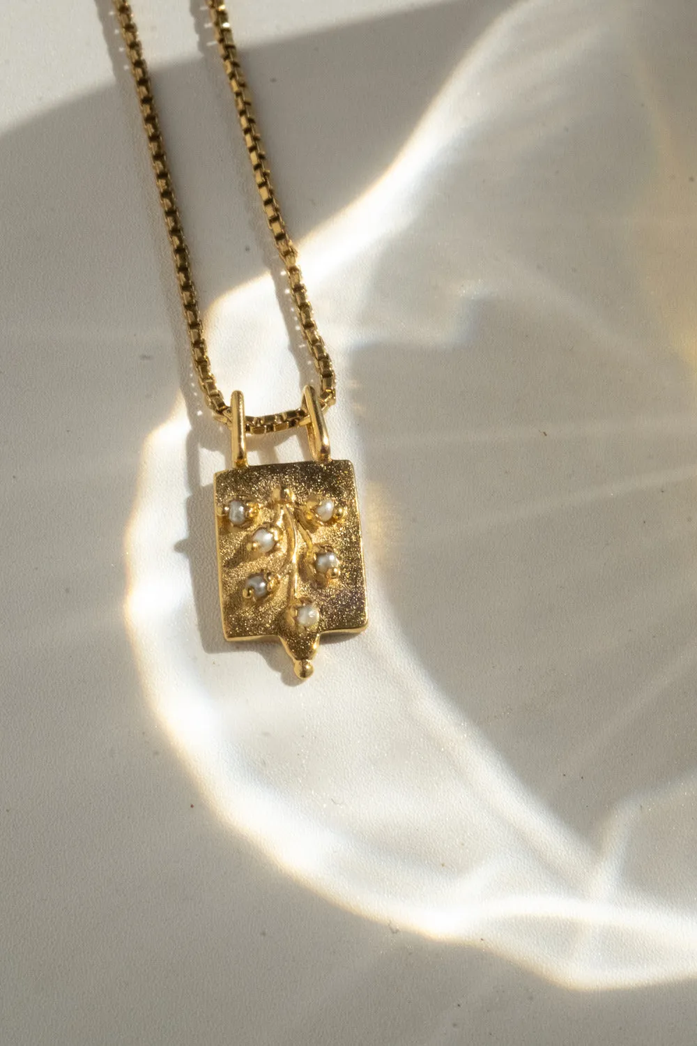 Leaves From The Vine Necklace - Sterling Silver