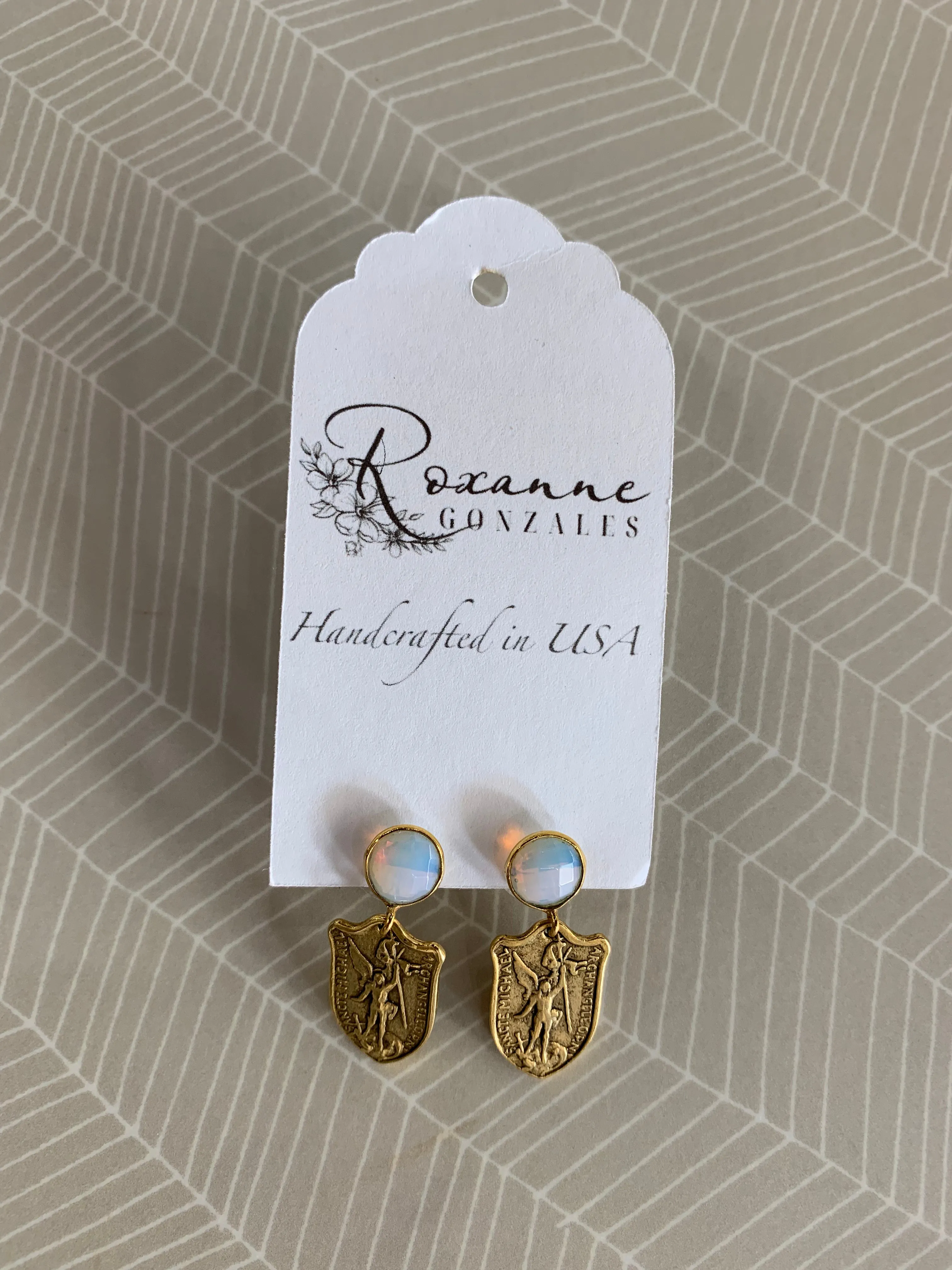 Local Artisan Lana St. Michael Earrings