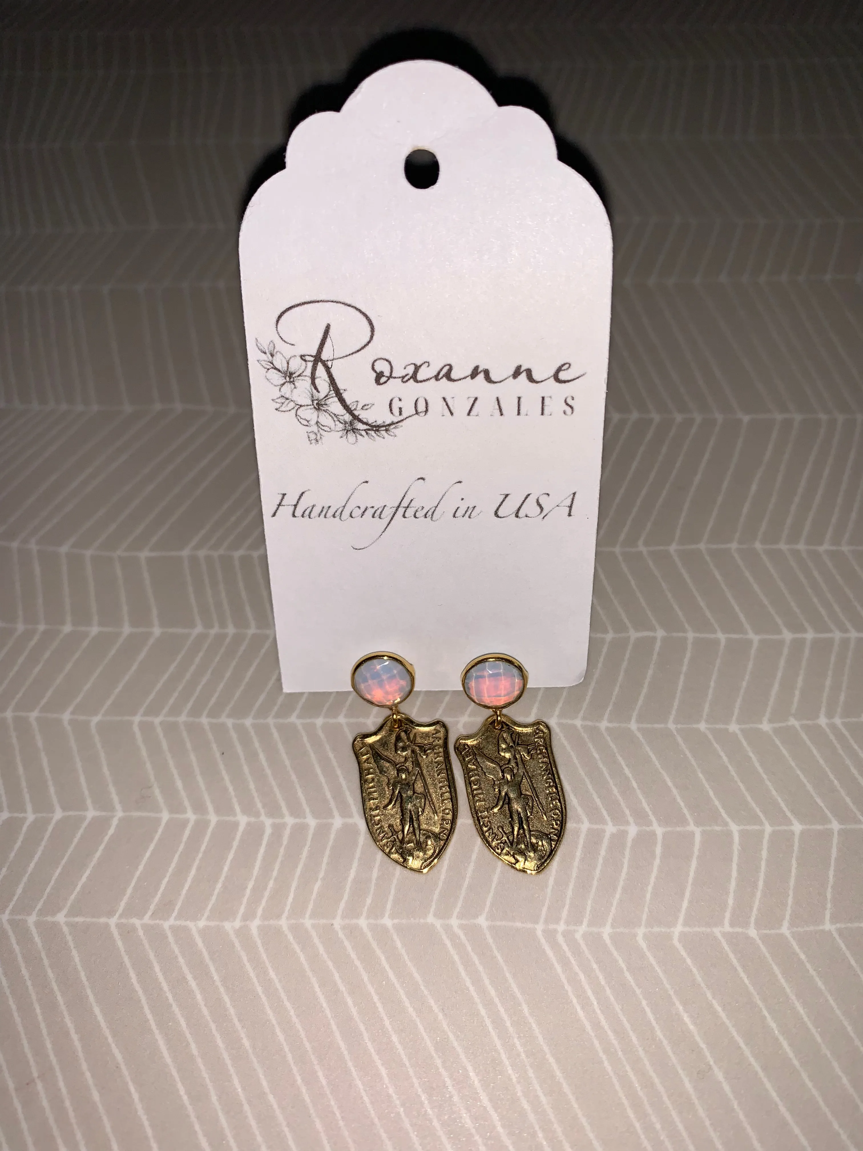 Local Artisan Lana St. Michael Earrings