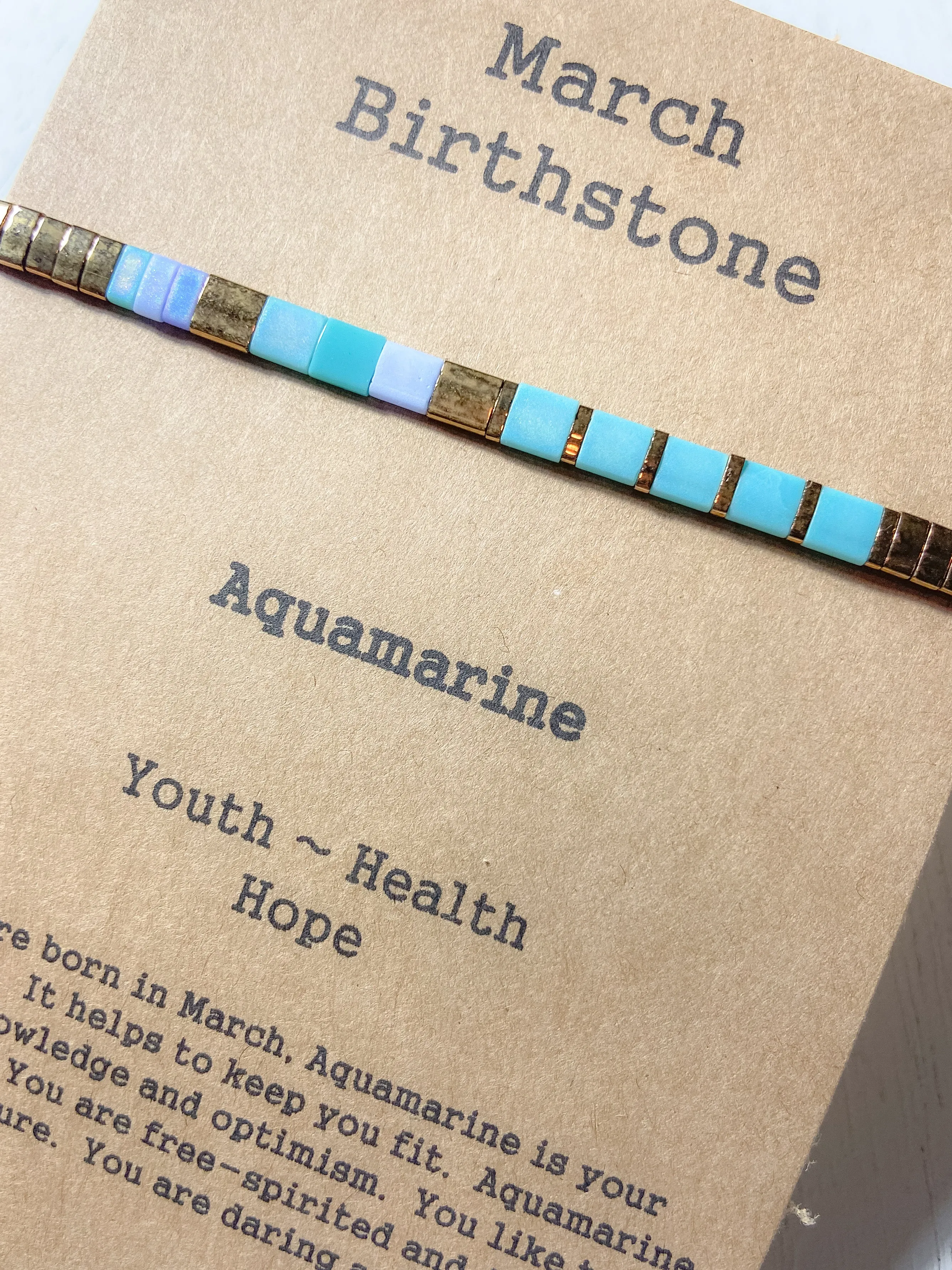 March Birthstone