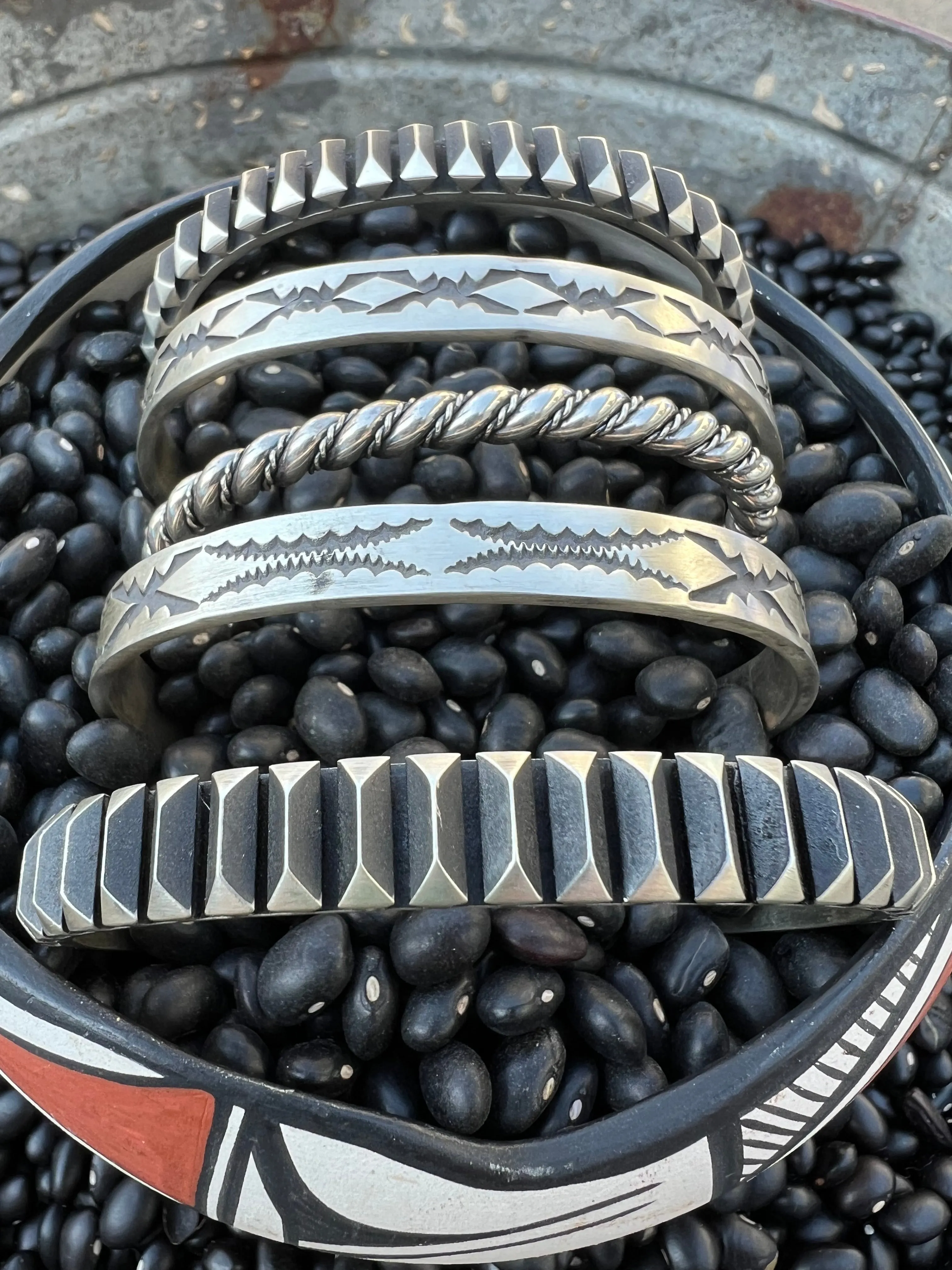 Matte Stamped Cuff