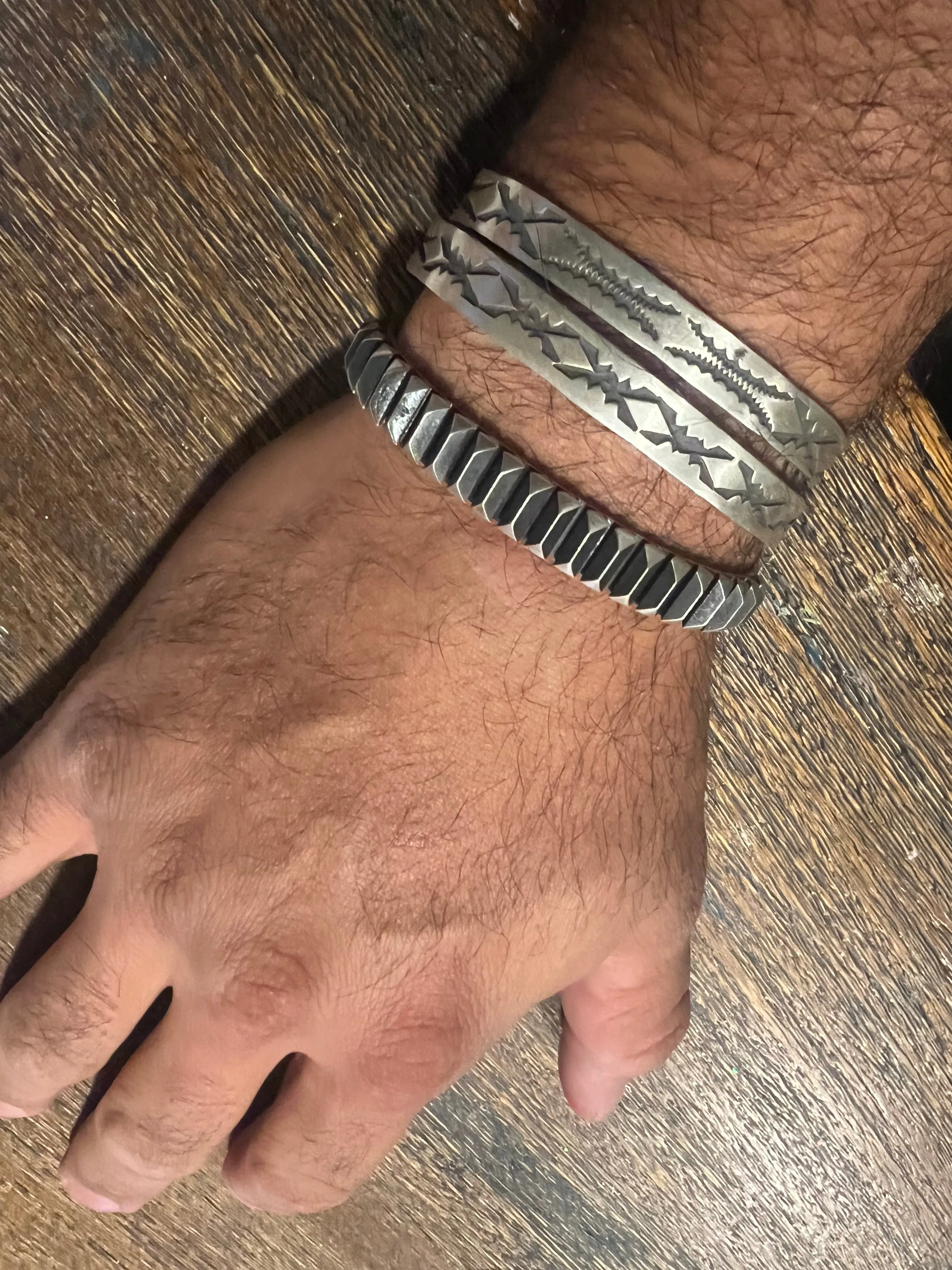 Matte Stamped Cuff