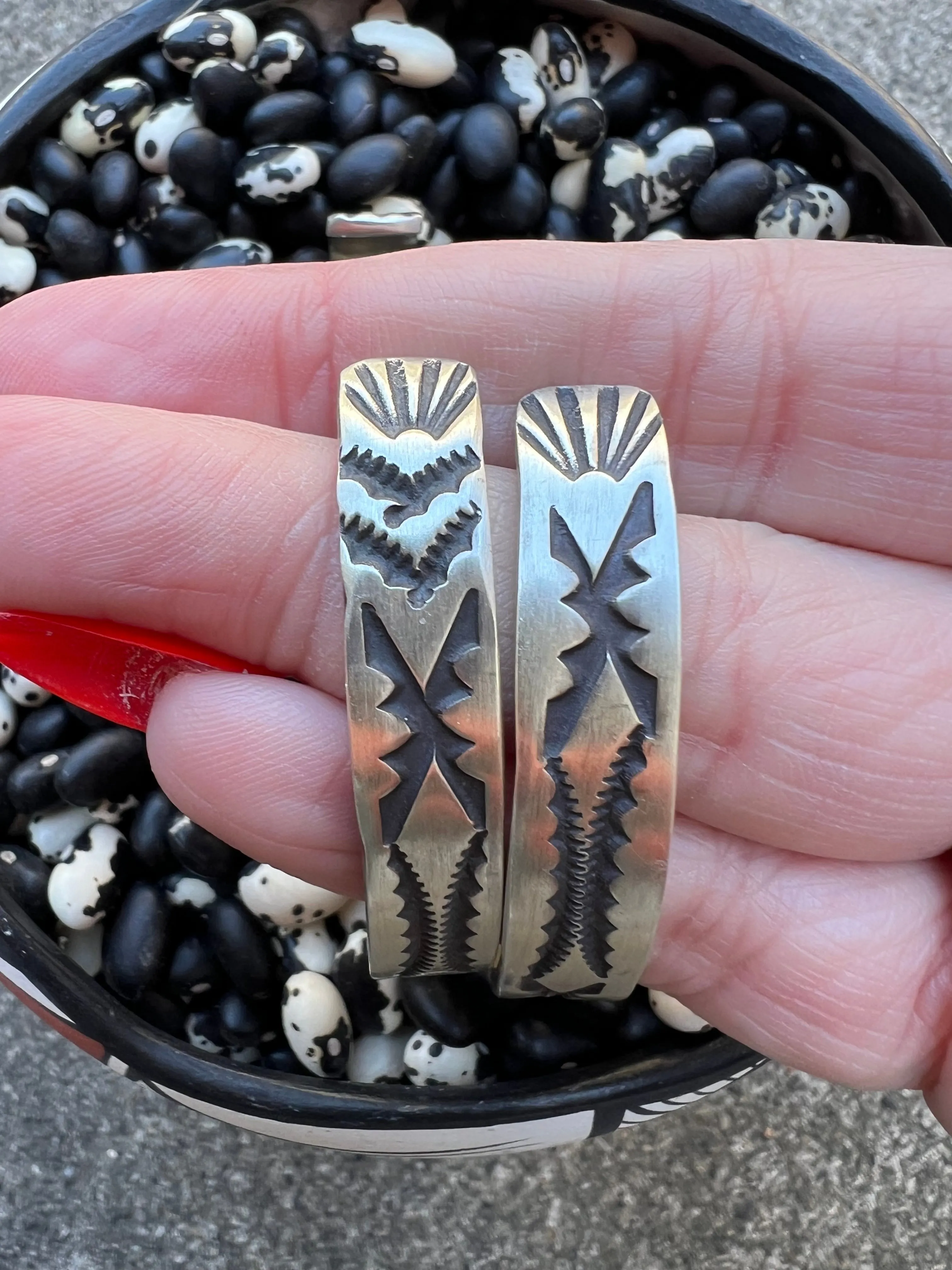 Matte Stamped Cuff