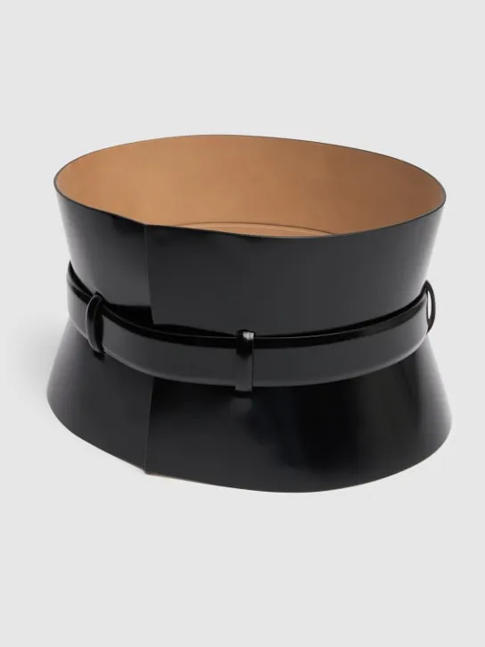 Max Mara   175 Bustier leather belt 