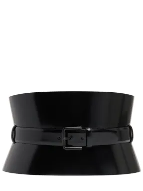 Max Mara   175 Bustier leather belt 