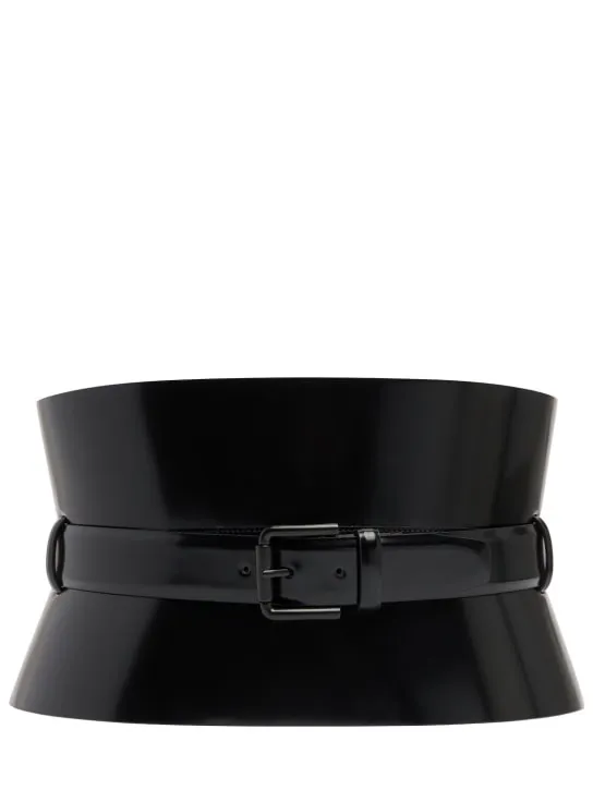 Max Mara   175 Bustier leather belt 