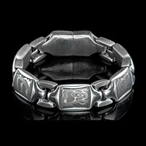Men's Damascus Retro Bracelet - BR13 DAM