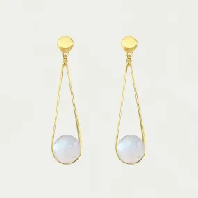 Mini Ipanema Earrrings - Moonstone