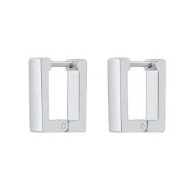 Minimalist Aesthetic Rectangular Earrings
