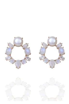 Mist Wreath Stud Earrings