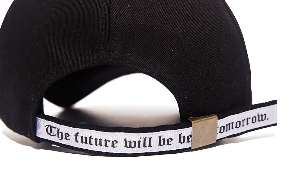 MODERN LINE STRAPBACK BLACK