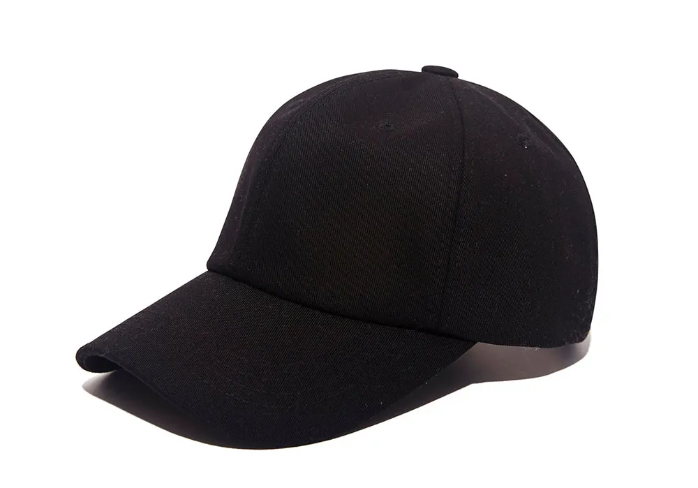 MODERN LINE STRAPBACK BLACK