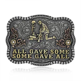 Montana Silversmiths All Gave Some Rememberance Attitude Buckle