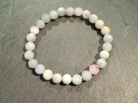 Morganite 6MM - 8MM Stretch Bracelet