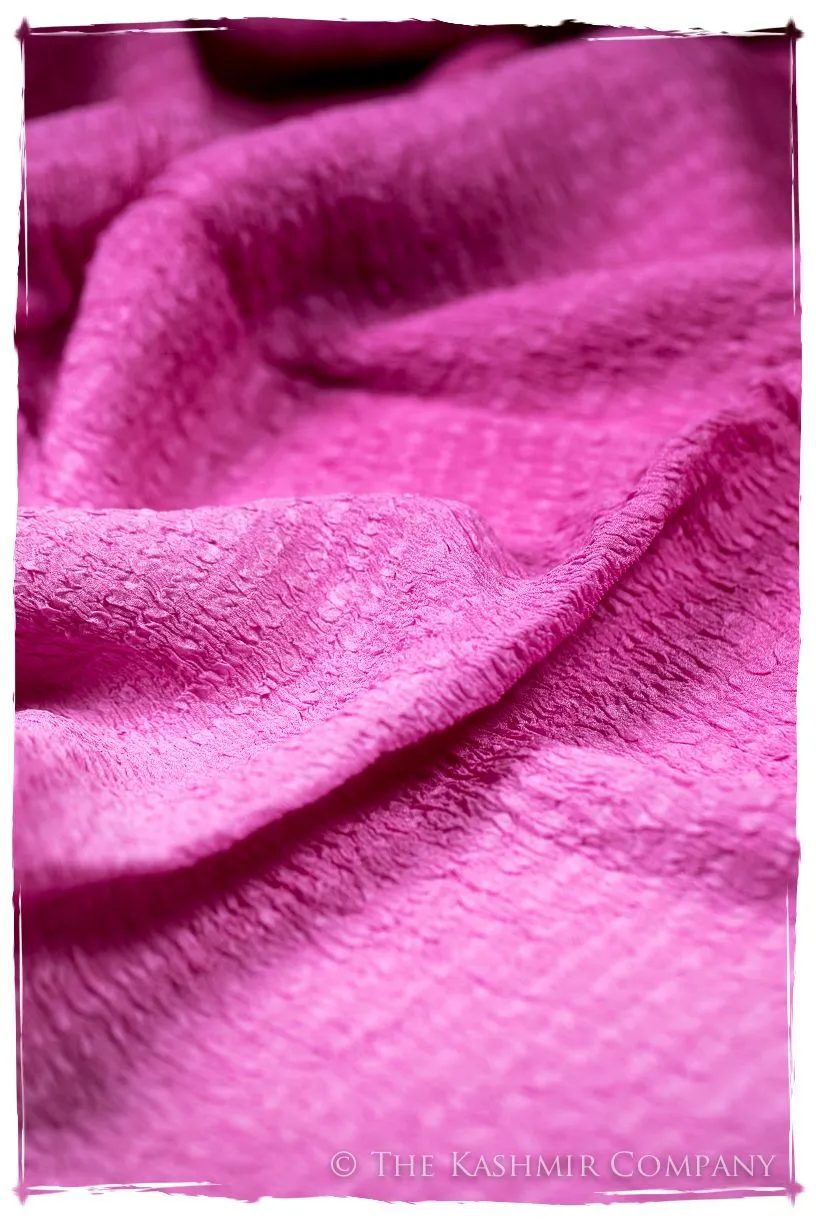 Orchid Crush Organic Silk Scarf
