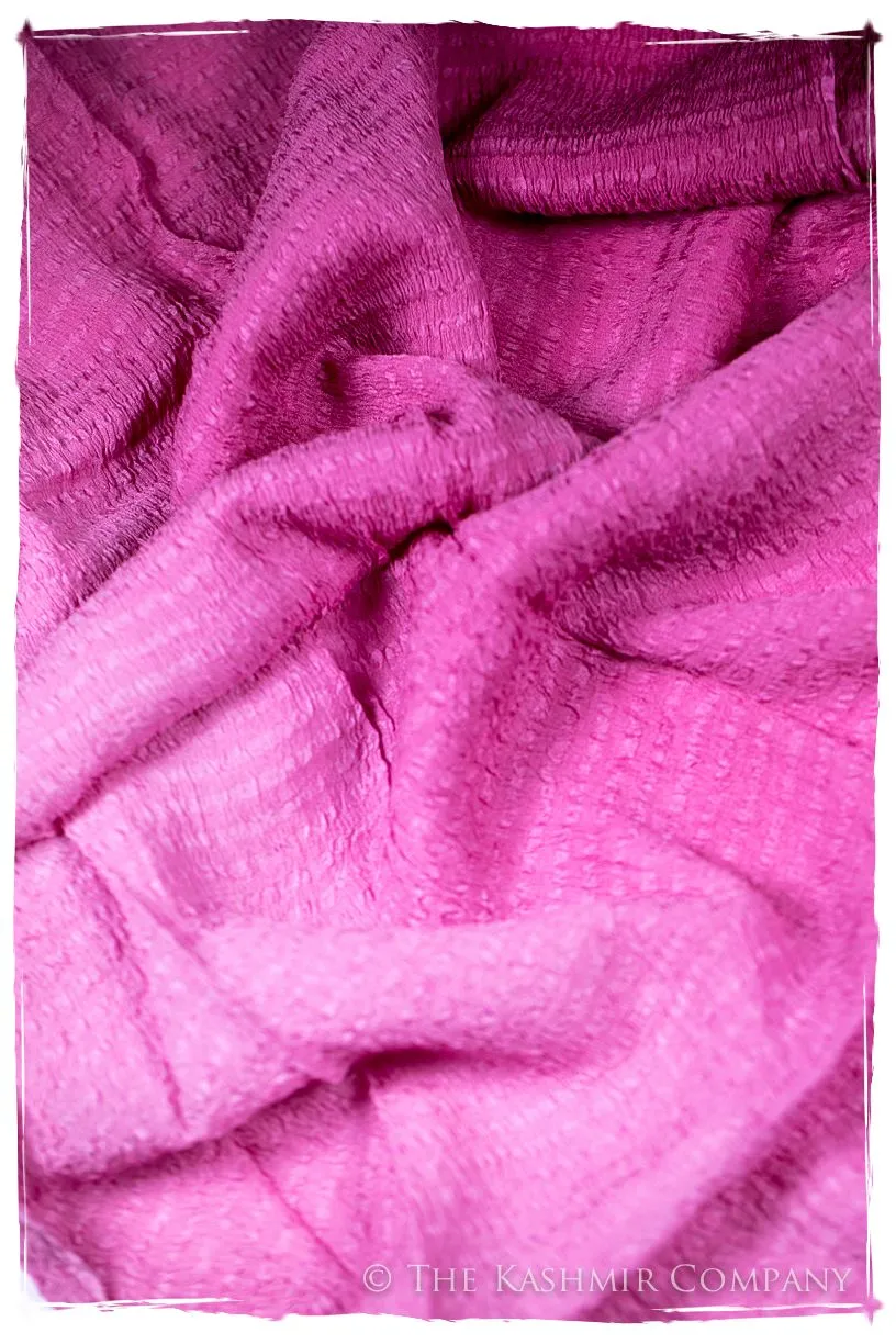 Orchid Crush Organic Silk Scarf